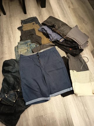 Lote 15 Pantalones Cortos y Largos Chico