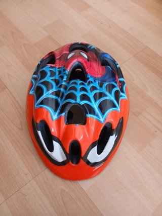 Casco Bici Spiderman Infantil M 52-56cm