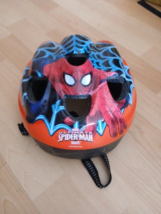 Casco Bici Spiderman Infantil M 52-56cm