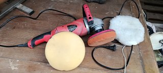 Pulidora Eléctrica 1400W + Discos