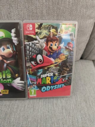 3 Juegos Nintendo Switch: Mario Party, Luigi's Man