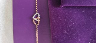 Pulsera nueva Aristocrazy plata 925 bañada en oro