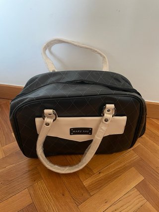 Maleta Trolley y Bolsos Mary Kay Negros