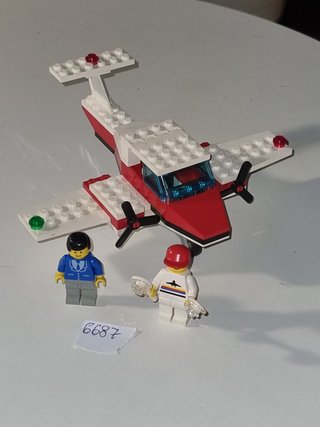 Lego Vintage 6687 Aereo con 2 Personaggi