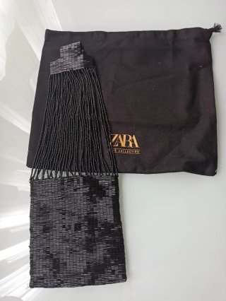 Bolso fiesta Zara negro