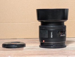 Objetivo Sony 50mm F1.4 Montura A Full Frame