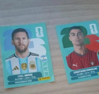 Cromos Messi y Ronaldo Mundial 2026
