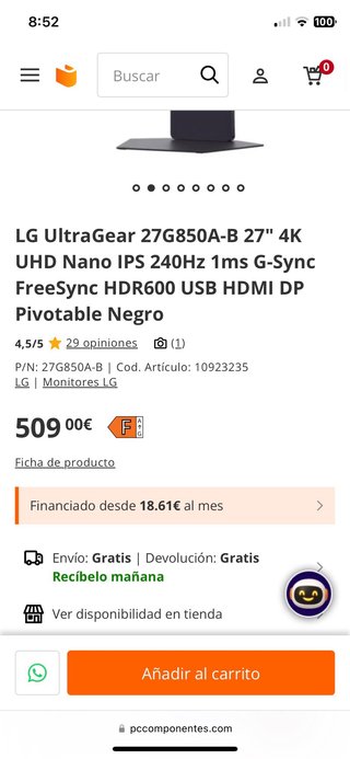 Monitor 4k 240hz