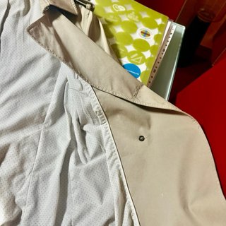 Gabardina Massimo Dutti Beige Talla 34