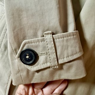 Gabardina Massimo Dutti Beige Talla 34
