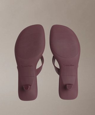 Sandalias Calvin Klein Bordo/Whisper