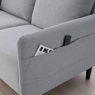 Sofá 3 plazas Angersby Ikea Gris