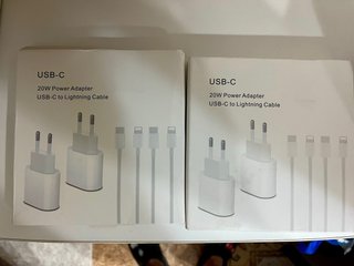 Cargador USB-C 20W y Cable Lightning