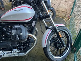 Moto Guzzi V9 Roamer 2018+baúl y casco/ropa lluvia