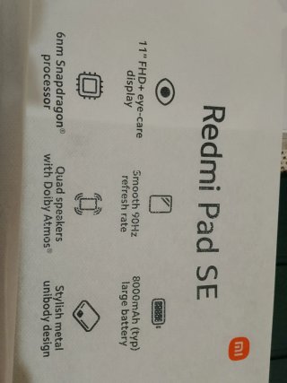 Xiaomi Redmi Pad SE Blu