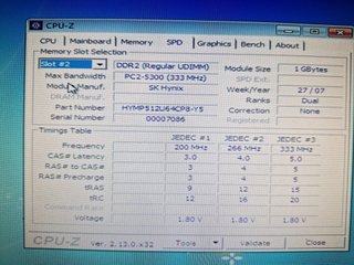 Ram Hynix da 1GB DDR2 x 2 PEZZI HYMP512U64CP8-Y5AB