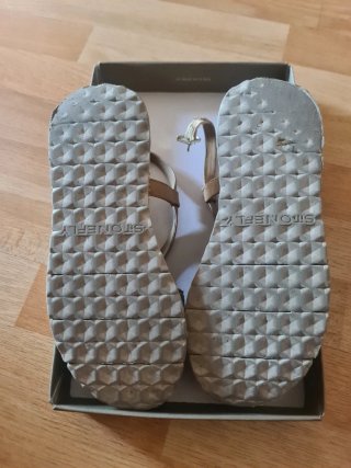 Sandalias Stonefly Beige Mujer