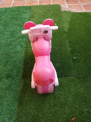 Moto correpasillos rosa Minnie Mouse