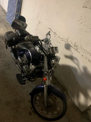 Daelim Daystar 125cc Cruiser Azul