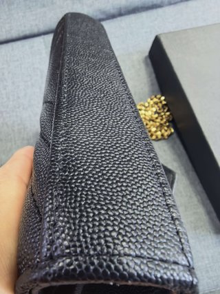 Bolso YSL Negro Cadena Dorada