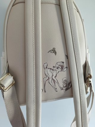 Mochila Bambi Disney Mujer Beige/Blanco