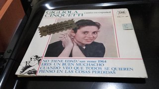 Disco Gigliola Cinquetti canta en español