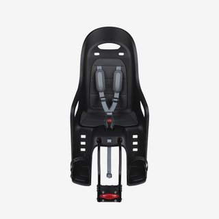 Asiento Infantil Bicicleta Groovy Negro Fijación Cuadro