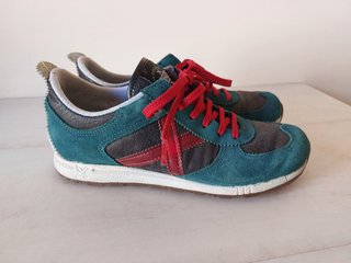 Zapatillas Munich Marrones y Verdes