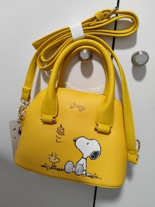 Bolso Pequeño Snoopy Peanuts Amarillo