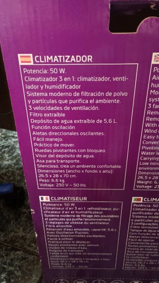 Climatizador DigiLine AIRC 85 3 en 1