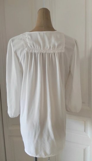 Camisa blanca boho