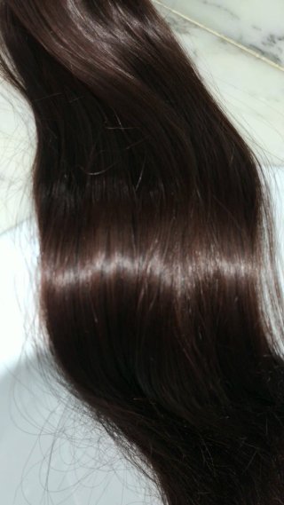 Extensiones de cabello castaño 55 cm
