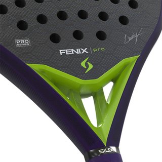 Pala de pádel SIUX Fenix Pro 2026 Glow purple. Ausburguer.