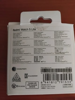 Xiaomi Redmi Watch 5 Lite Negro