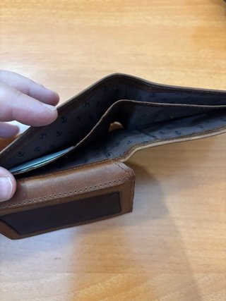 Cartera Billetera Cuero Nueva