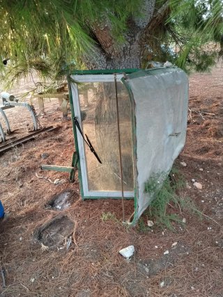 Cabina parasol tractor