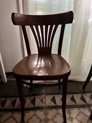 Sillas tipo tonet Madera Marrón (2uds)
