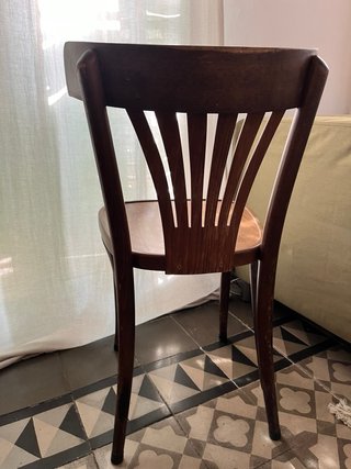 Sillas tipo tonet Madera Marrón (2uds)