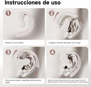 Auriculares Abiertos Openrock S NUEVOS