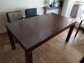 Mesa de comedor extensible 90x160(220)
