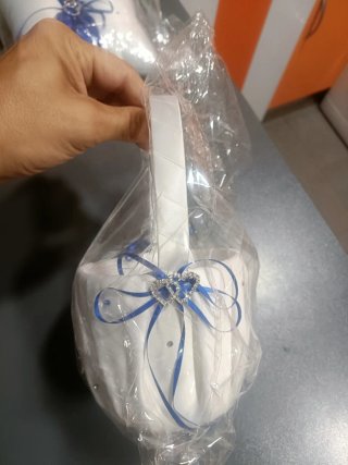 Conjunto Boda Canasta y Cojín Anillos