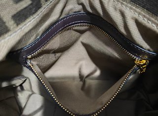 Borsa Fendi Baguette grande originale con due cinture