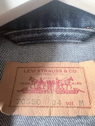 Cazadora vaquera Levi's hombre azul