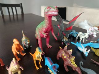 π Lote de figuras de animales y dinosaurios π