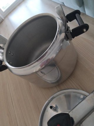 Olla a presión 15L, profesional de aluminio