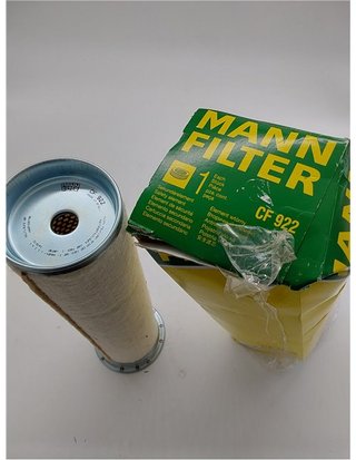 MANN-FILTERCF 922 Filtro de aire secundario – Para maquinaria industrial - agrícola y de construcción