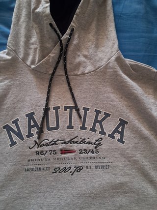 Sudadera Gris de Koroshi Nautika Talla L