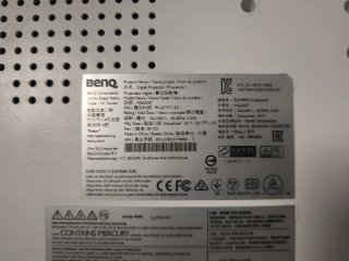 Proyector BenQ Blanco/Plateado