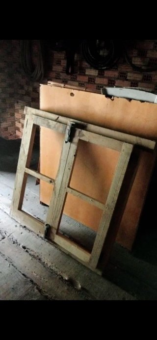 Ventanas de madera rústicas