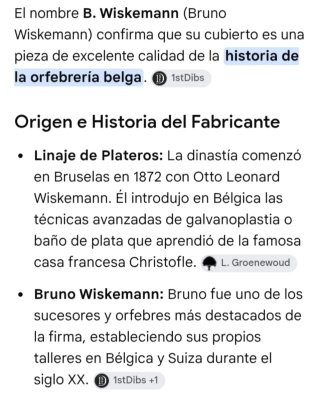 Lote 24 cubiertos B. Wickemann 60 alpaca